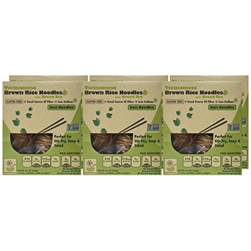 Star Anise Foods Vietnamese Brown Rice Noodles With Organic Gree