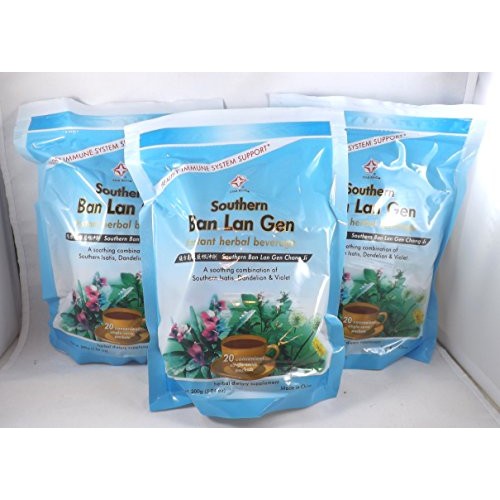 3 Pack! Ban LAN Gen Chong Ji, Instant Herbal Beverage, Tea, Drin...