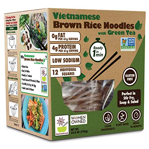 Rice Noodles, Brown Rice Noodles, Ramen Noodles Alternative, Non