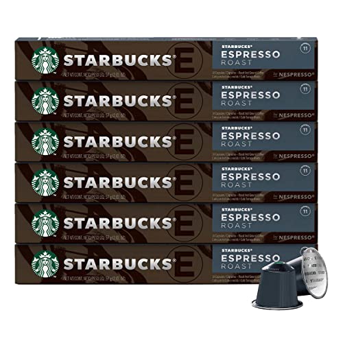 Starbuck Starbucks By Nespresso Espresso Roast Capsules, 60 Count Starbuck Starbucks By Nespresso Espresso Roast Capsules, 60 Count