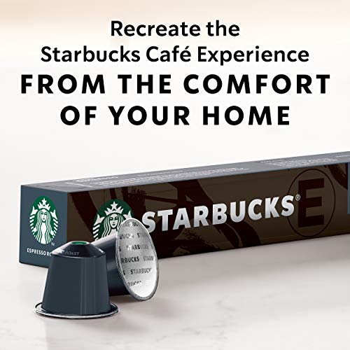 Starbucks By Nespresso, Espresso Dark Roast 50-Count Single Ser