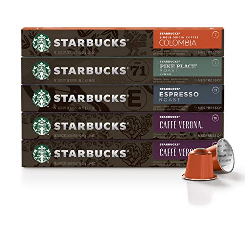 Starbucks By Nespresso, Intense Variety Pack 50-Count Single Se