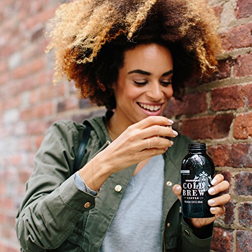 Starbucks Cold Brew Coffee, Black Unsweetened, 11 Oz Glass Bottl