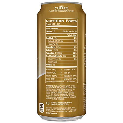 Starbucks, Doubleshot Energy Drink, Coffee, 15 Oz Cans 12 Pack