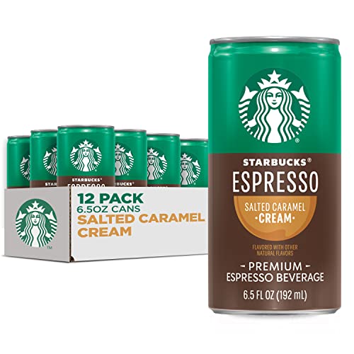 Starbucks Doubleshot, Salted Caramel, 6.5 Ounce, 12 Count Packa...
