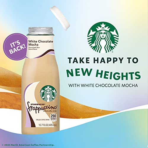Starbucks Frappuccino Coffee Drink, White Chocolate Mocha 13.7 f...