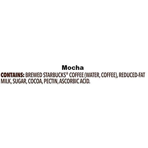 Starbucks Frappuccino, Mocha, 9.5 Fl Oz 15 Count