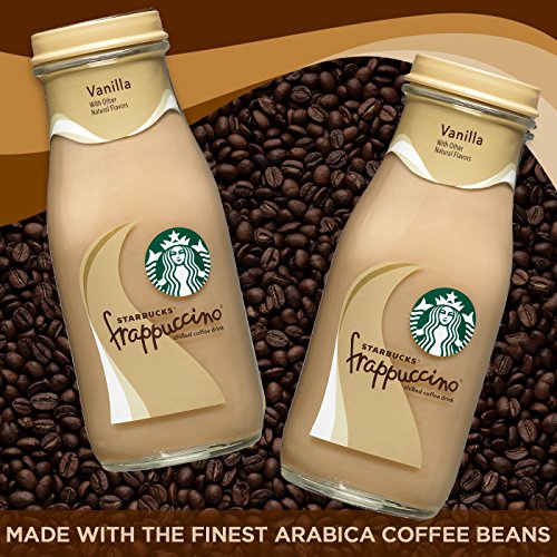 Starbucks Frappuccino, Vanilla, Glass Bottles, 9.5 Fl Oz 15 Count Starbucks Frappuccino, Vanilla, Glass Bottles, 9.5 Fl Oz 15 Count