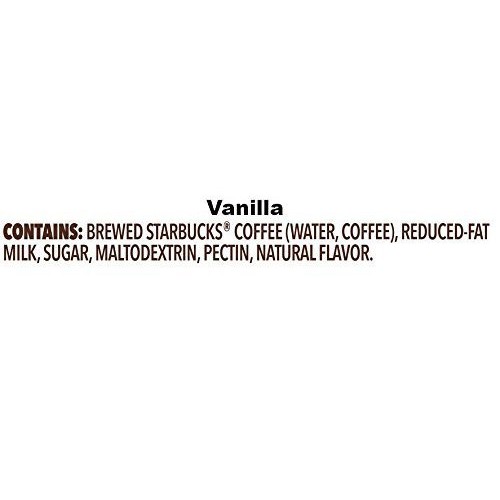Starbucks Frappuccino, Vanilla, Glass Bottles, 9.5 Fl Oz 15 Count Starbucks Frappuccino, Vanilla, Glass Bottles, 9.5 Fl Oz 15 Count