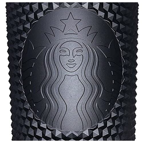 Starbucks 2021 Black Matte Studded Venti Tumbler, 24 Oz