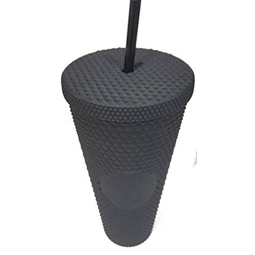 Starbucks 2021 Black Matte Studded Venti Tumbler, 24 Oz