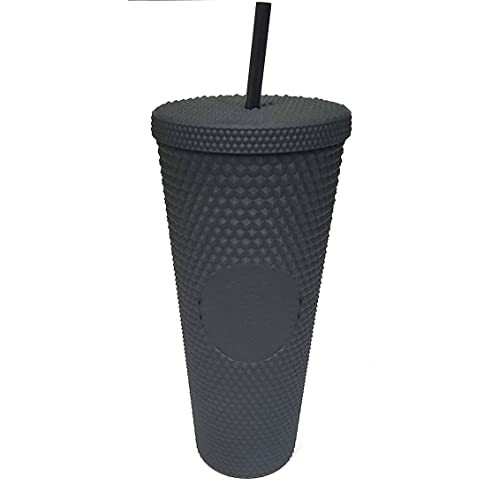Starbucks 2021 Black Matte Studded Venti Tumbler, 24 Oz