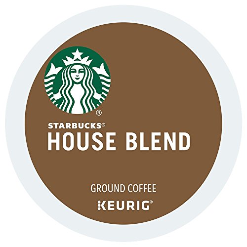 Starbucks 2739894 House Blend Coffee K-Cup Pods Medium Roast 24/