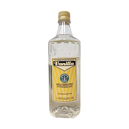 Starbucks Authentic Flavoring Syrup For Coffee And Tea With Whit