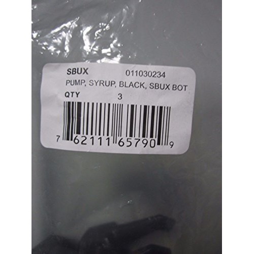 Starbucks Black Bottle Syrup Pump Bottle Pots Of Three 3