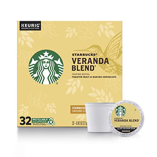 Starbucks Blonde Roast K-Cup Coffee Pods — Veranda Blend For Keu