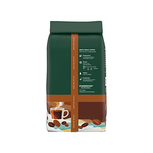 Starbucks Medium Roast Whole Bean Coffee — Breakfast Blend — 100