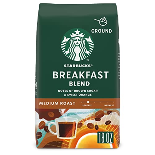 Starbucks Breakfast Blend – Ground Coffee 18Oz​ - Packaging May