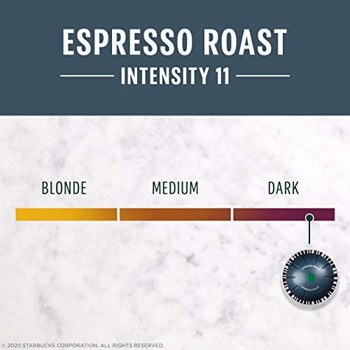 Starbucks By Nespresso Dark Roast Espresso 50-Count Single Serv