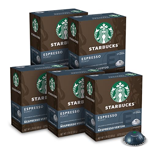 Starbucks By Nespresso Dark Roast Espresso 50-Count Single Serv
