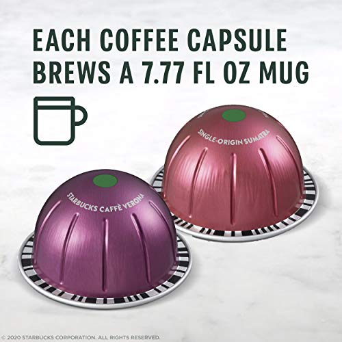 Starbucks By Nespresso Dark Roast Variety Pack Coffee 32-Count