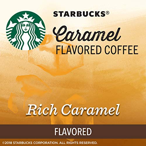 Starbucks Caramel Flavored Medium Roast Single Cup Coffee For Ke