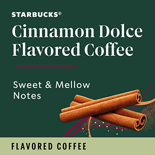Starbucks Flavored Ground Coffee — Cinnamon Dolce — No Artificia