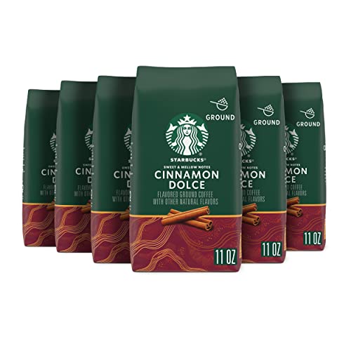 Starbucks Flavored Ground Coffee — Cinnamon Dolce — No Artificia