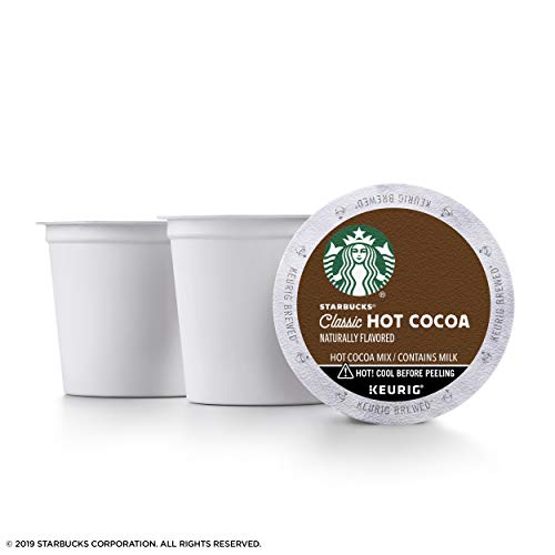 Starbucks Classic Hot Cocoa K-Cup For Keurig Brewers, 6 Boxes Of