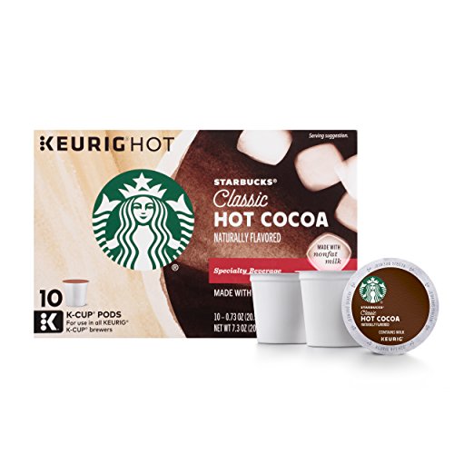 Starbucks Classic Hot Cocoa K-Cup For Keurig Brewers, 6 Boxes Of