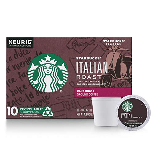 Starbucks Italian Roast Dark Roast Single Cup Coffee For Keurig