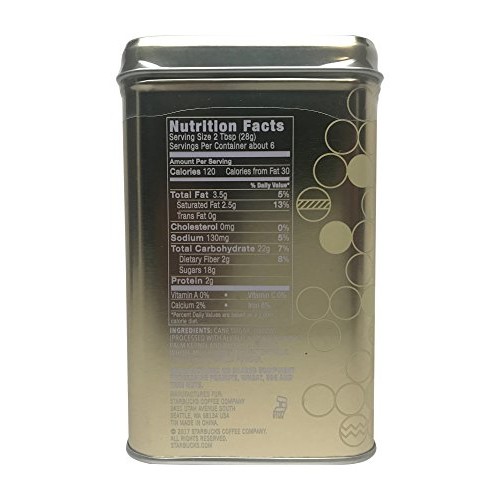 Starbucks Salted Caramel Hot Cocoa Mix Red Tin 6 Oz