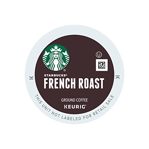 Starbucks French Roast Dark Coffee K-Cups 24Ct Pack Of 4
