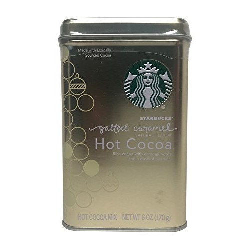 Starbucks Salted Caramel Hot Cocoa Mix Red Tin 6 Oz