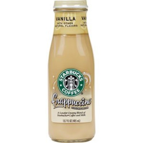 Starbucks Coffee Frappuccino Coffee Drink, Vanilla Flavor, 13.7 ...
