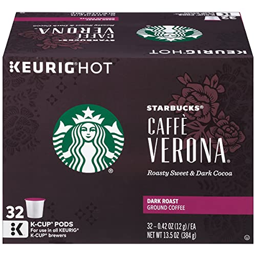 Starbucks Coffee K-Cup Pods, Caffe Verona, 32 Ct, Pack Of 3 96
