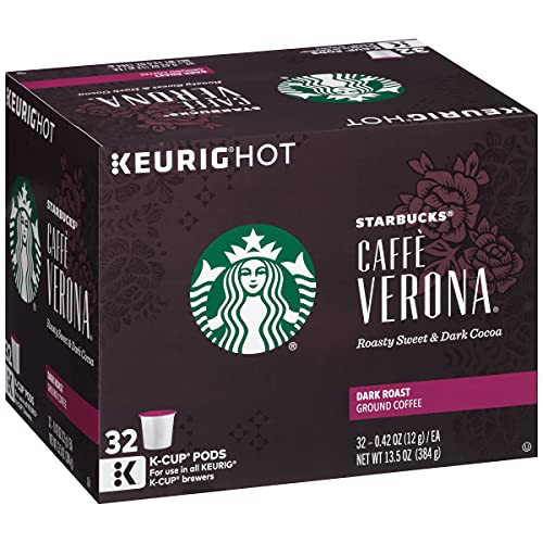 Starbucks Coffee K-Cup Pods, Caffe Verona, 32 Ct, Pack Of 3 96