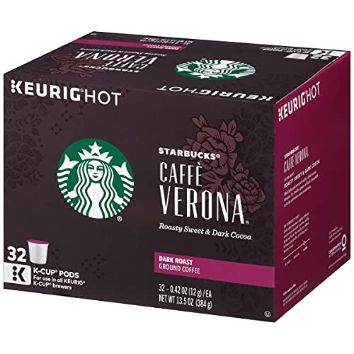 Starbucks Coffee K-Cup Pods, Caffe Verona, 32 Ct, Pack Of 3 96