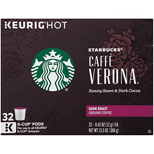 Starbucks Coffee K-Cup Pods, Caffe Verona, 32 Ct, Pack Of 3 96