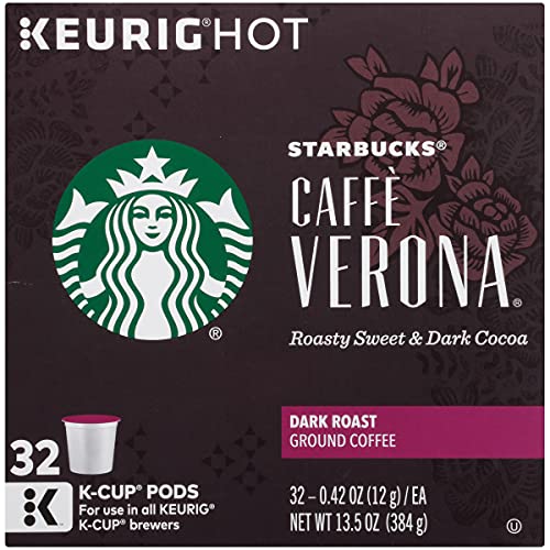 Starbucks Coffee K-Cup Pods, Caffe Verona, 32 Ct, Pack Of 3 96
