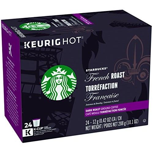 Starbucks Coffee K-Cup Pods, French Roast, 24 Ct