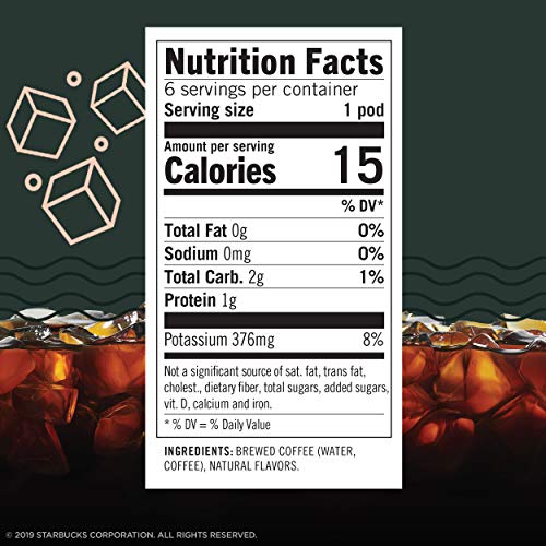 Starbucks Cold Brew Coffee — Caramel Dolce Flavored — Single-Ser