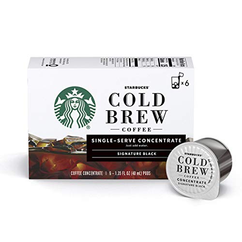 Starbucks Cold Brew Coffee | Signature Black Single-Serve Concen