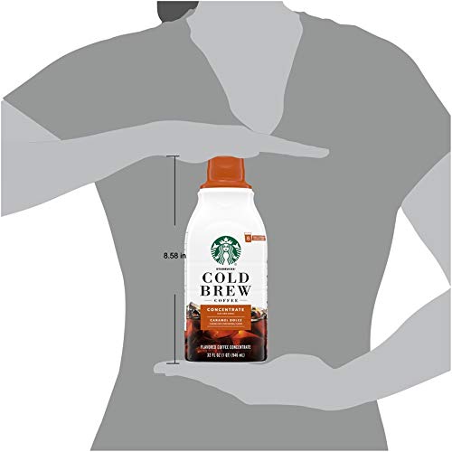 Starbucks Cold Brew Concentrate, 32 Fl Oz Caramel Dolce