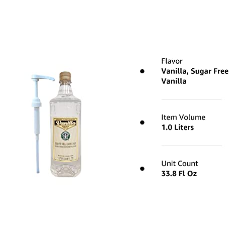 Starbucks Company, Starbucks Authentic Flavoring Syrup for Coffe... Starbucks Company, Starbucks Authentic Flavoring Syrup for Coffe...