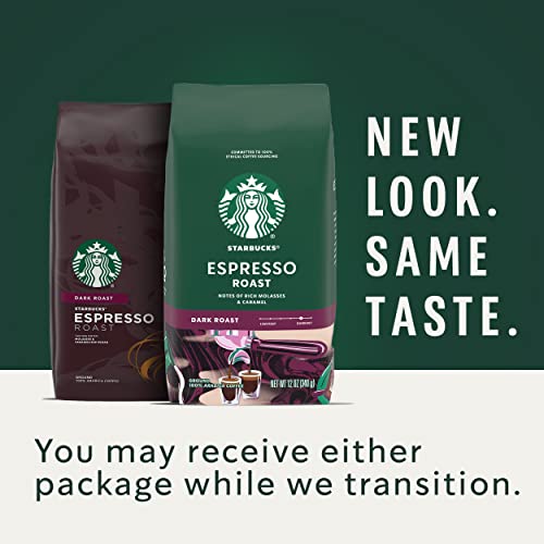 Starbucks Dark Roast Ground Coffee — Espresso Roast — 100% Arabi