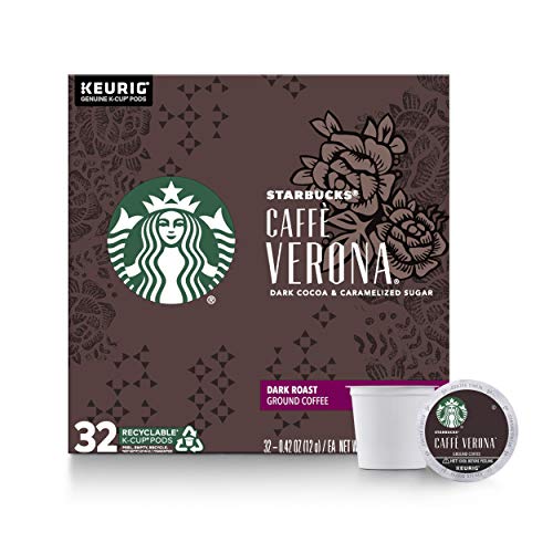 Starbucks Dark Roast K-Cup Coffee Pods — Caffè Verona For Keurig