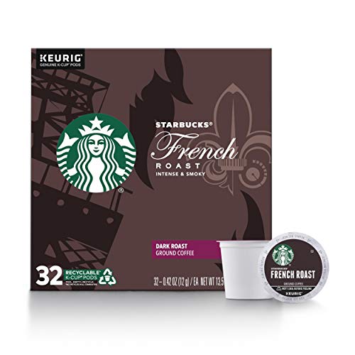Starbucks Dark Roast K-Cup Coffee Pods — French Roast For Keurig