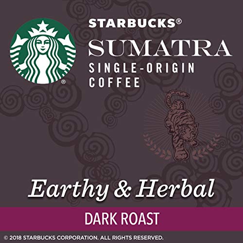 Starbucks Dark Roast K-Cup Coffee Pods — Sumatra For Keurig Brew