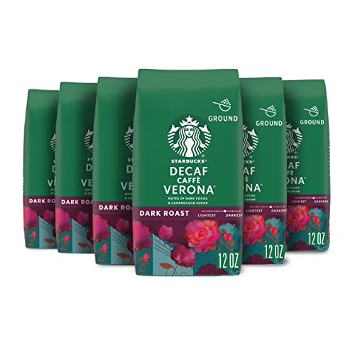 Starbucks Decaf Ground Coffee — Decaf Caffè Verona — 100% Arabic
